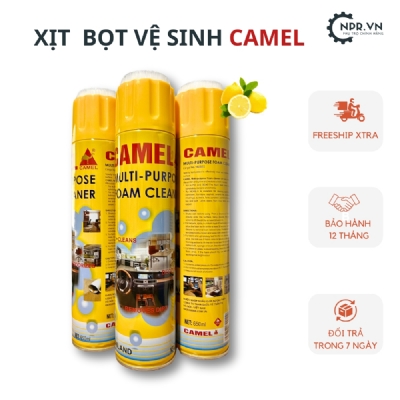 Bình xịt bọt vệ sinh nội thất Camel